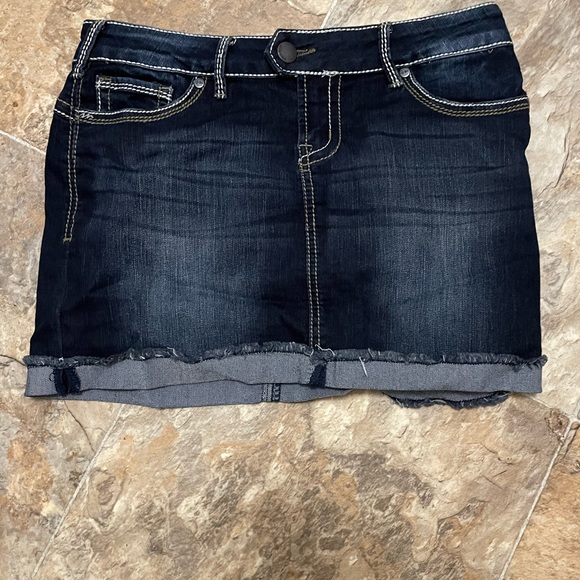Warehouse one jean skirt - Picture 2 of 6